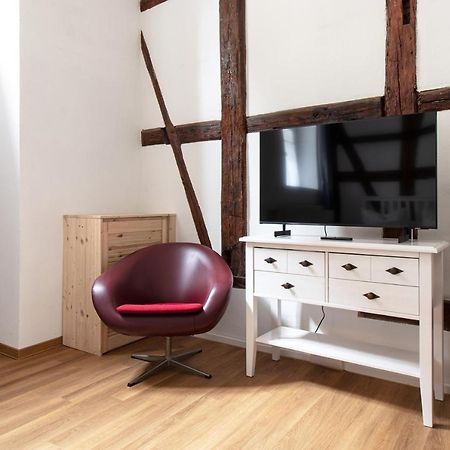 Ferienwohnung Mars 크베들린부르크 외부 사진