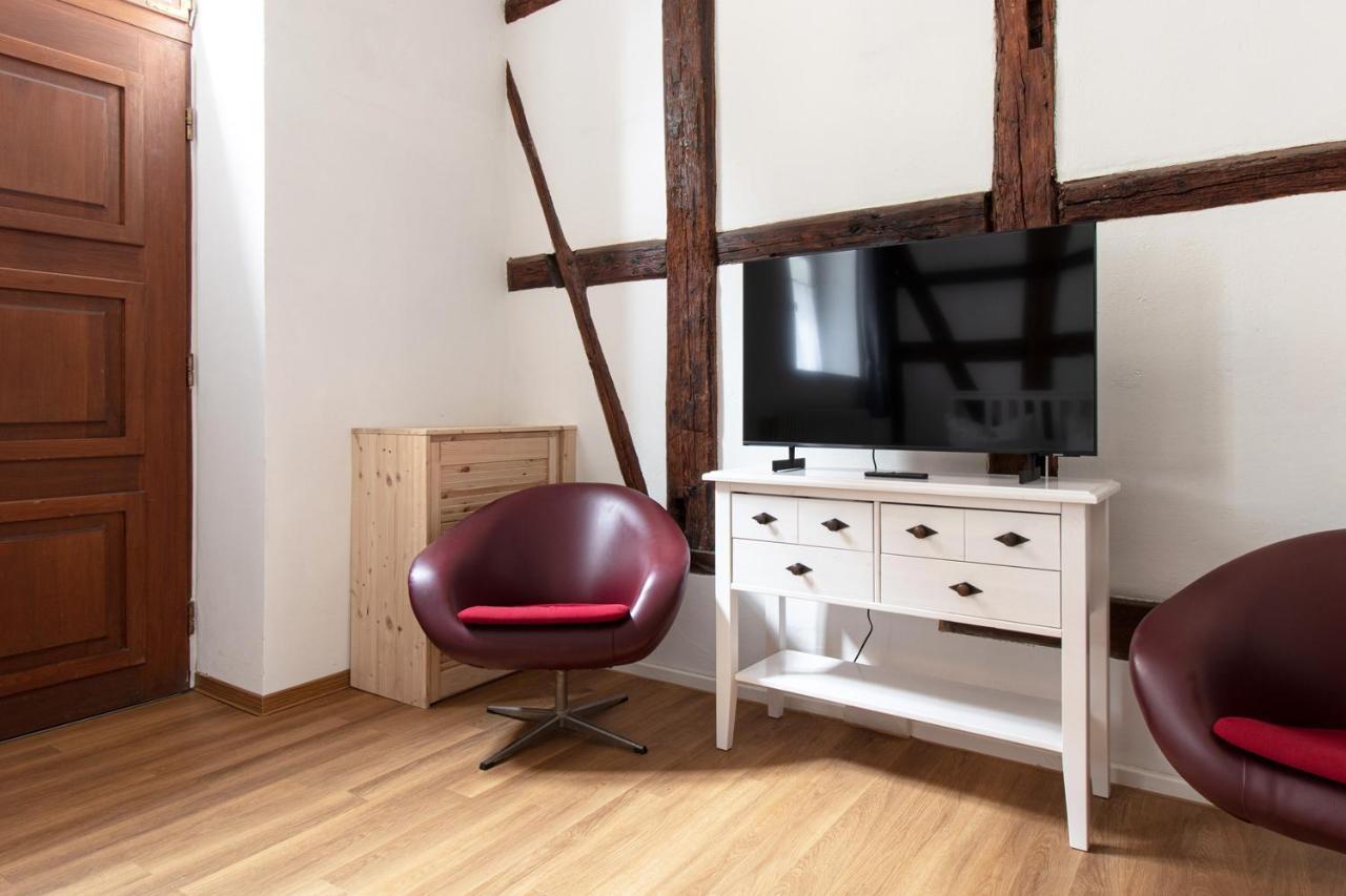Ferienwohnung Mars 크베들린부르크 외부 사진